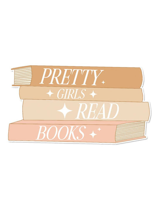 Pretty Girls Read Books | Sticker